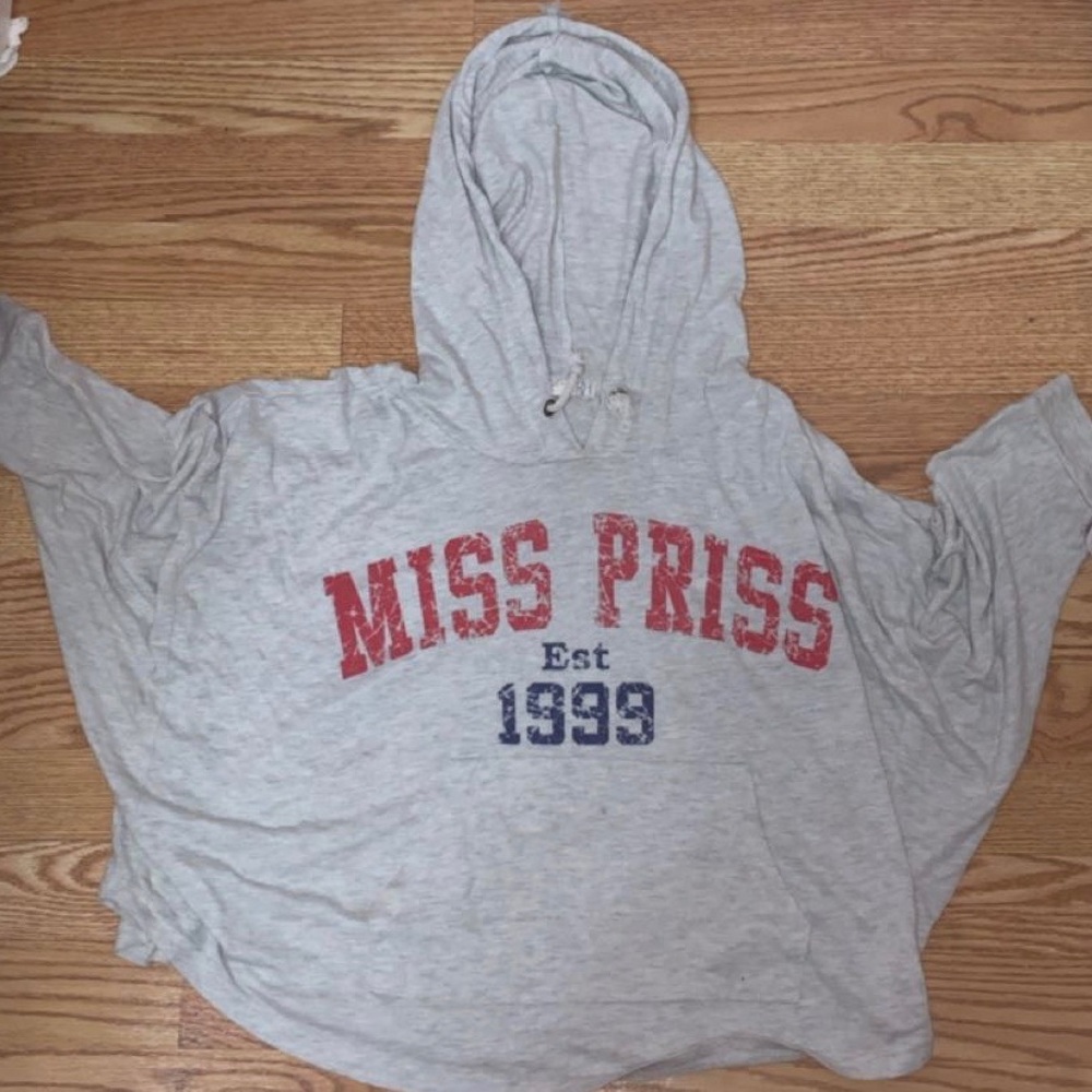 Cropped hoodie